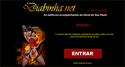 Desktop Screenshot of diabinha.net